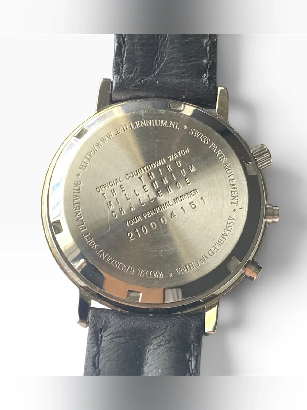 Third Millennium Challenge Men’s Watch Official Countdown Y2K 2000 New Battery